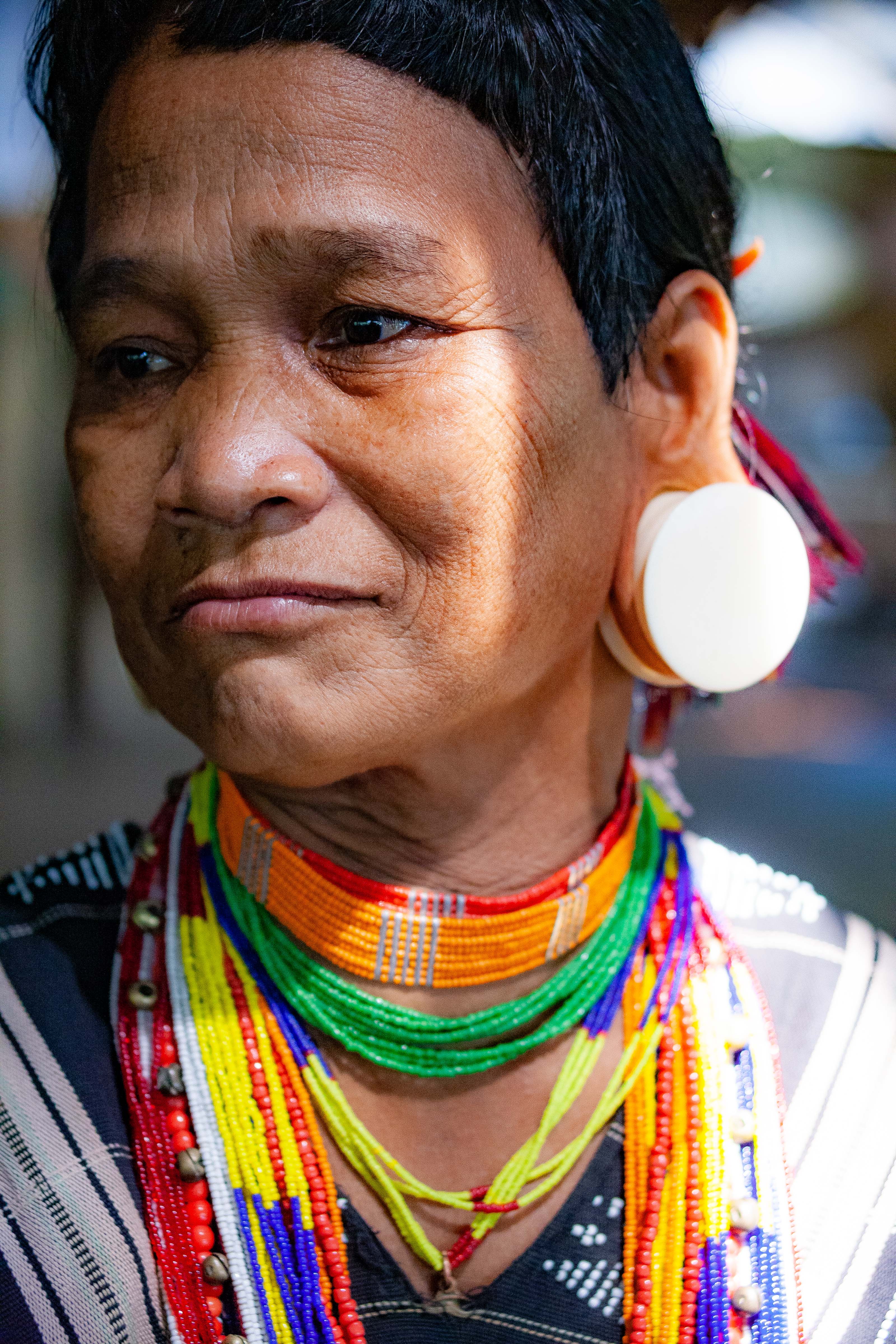 Laos, Champassak Prov, Tribeswoman, 2008, IMG 0348