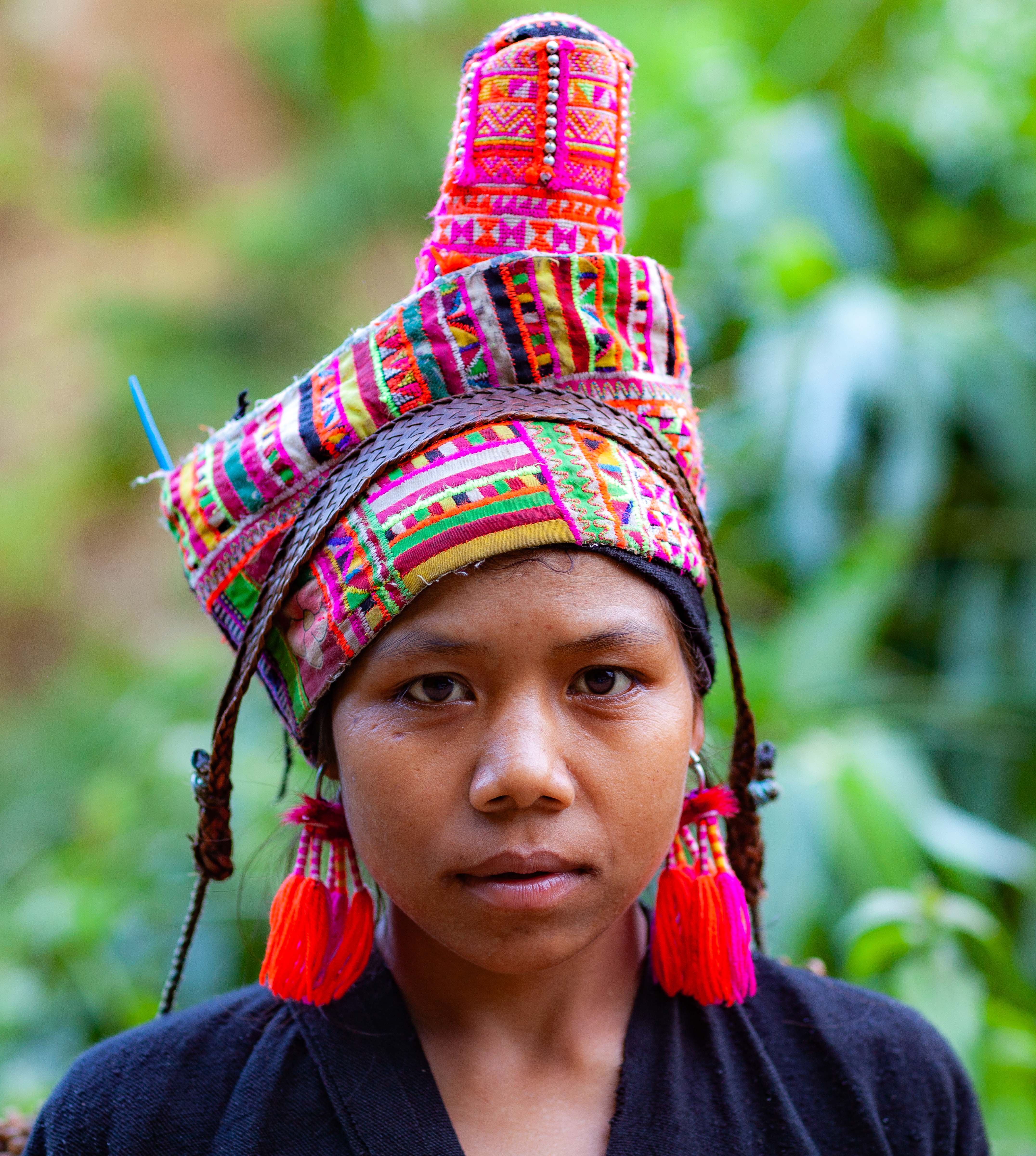 Laos, Phongsali Prov, Tribal Girl, 2011, IMG 0678