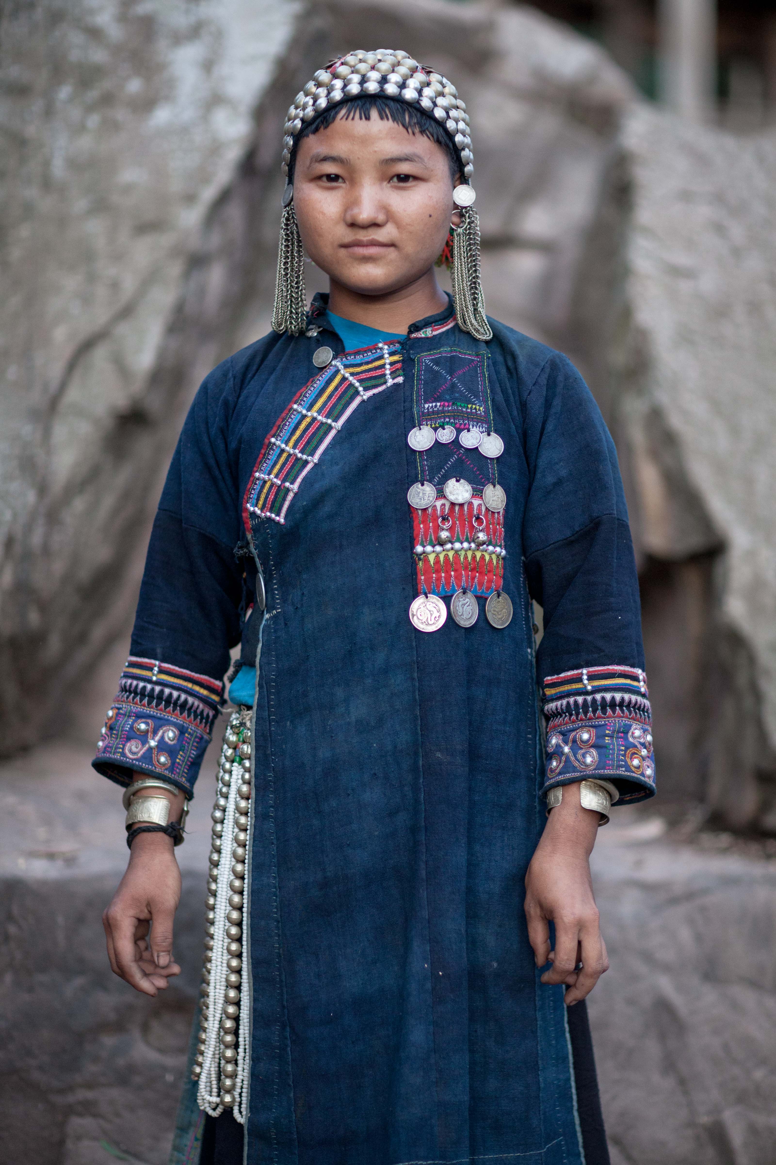 Laos, Phongsali Prov, Tribal Girl, 2011, IMG 0957