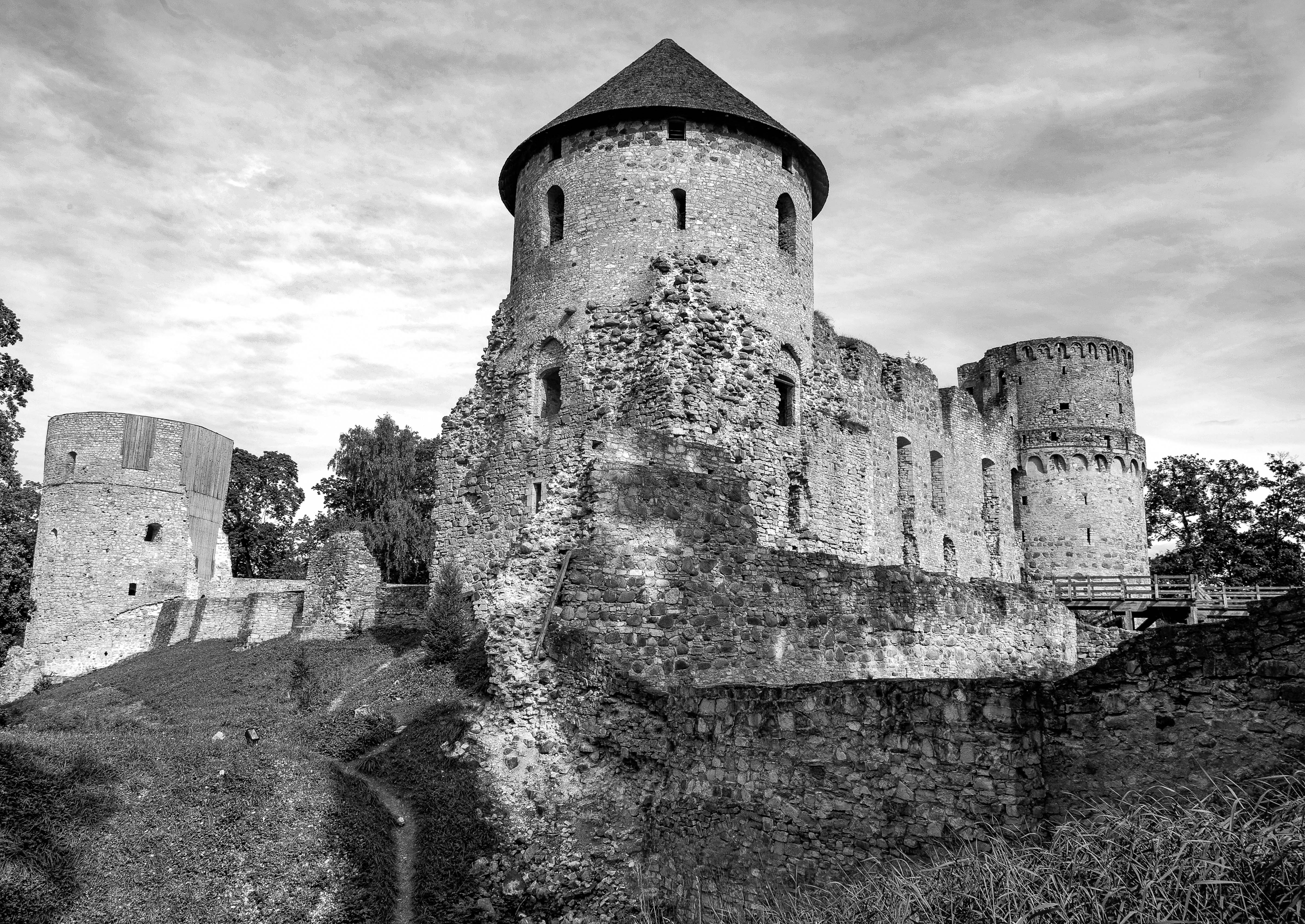 Latvia, Cesu Prov, Castle, 2010, IMG_1782