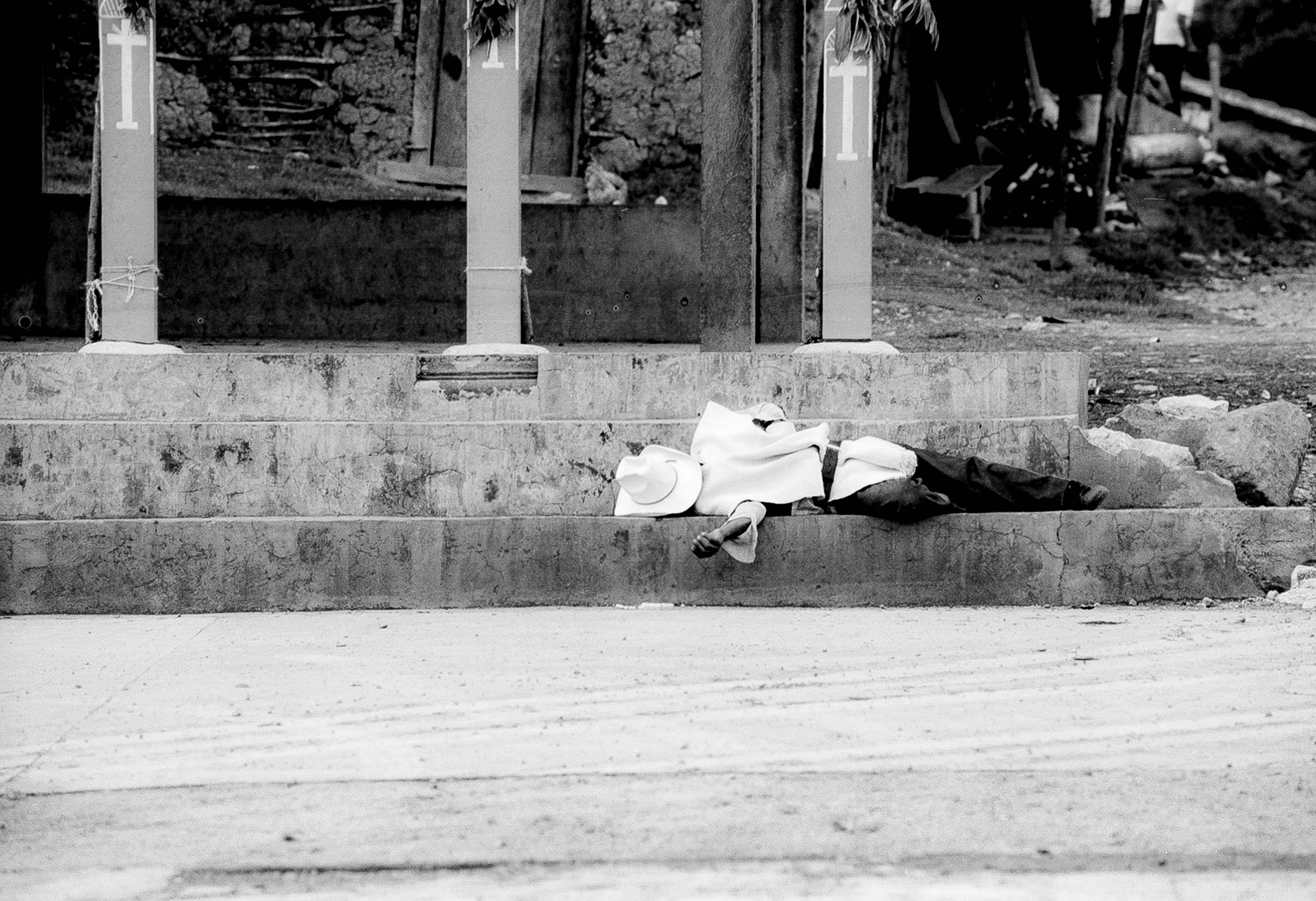 Mexico, Sleeping On The Stairs, 1993
