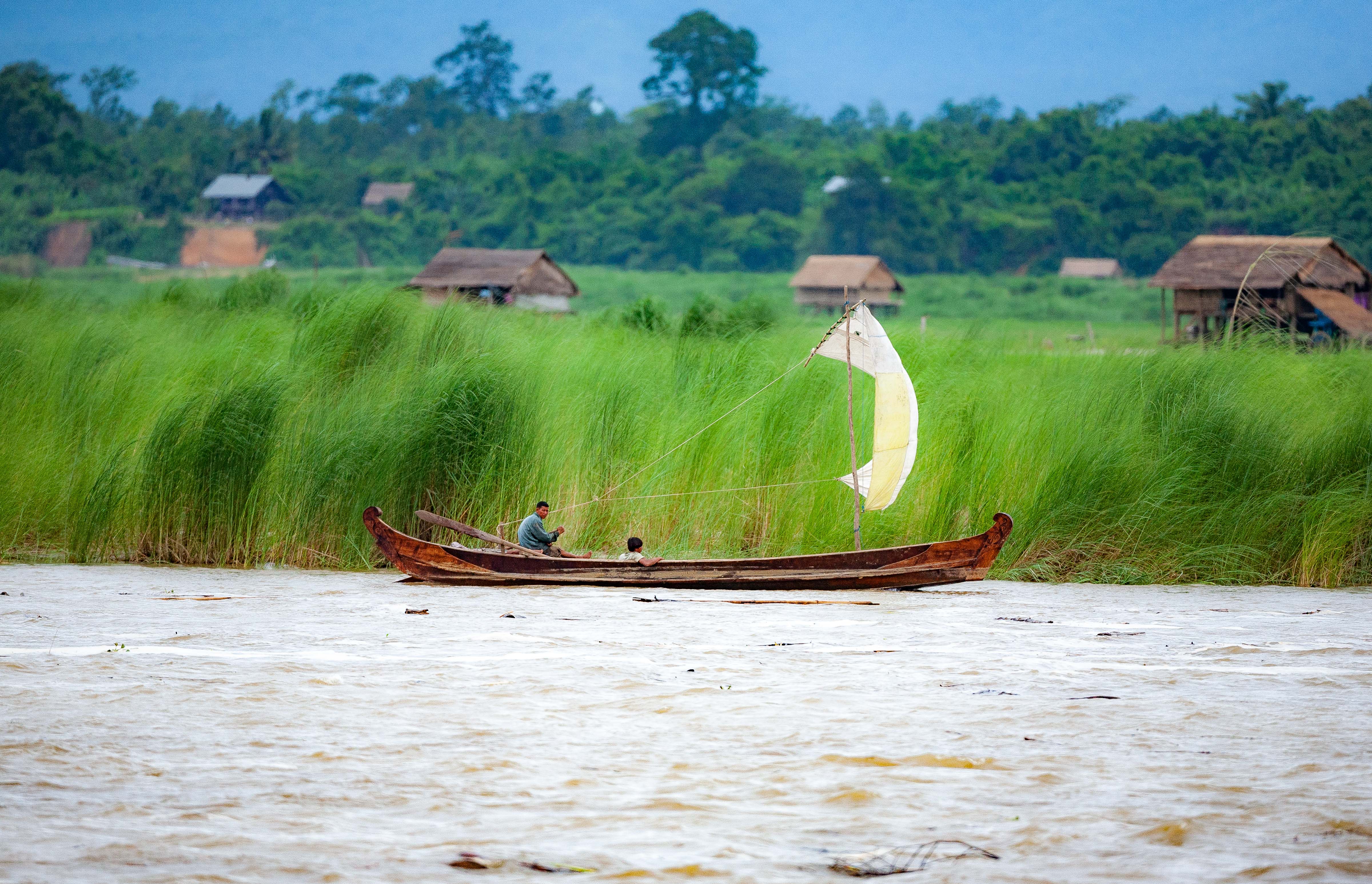 Myanmar, Unknown Prov, Water Scene, 2009, IMG 3697