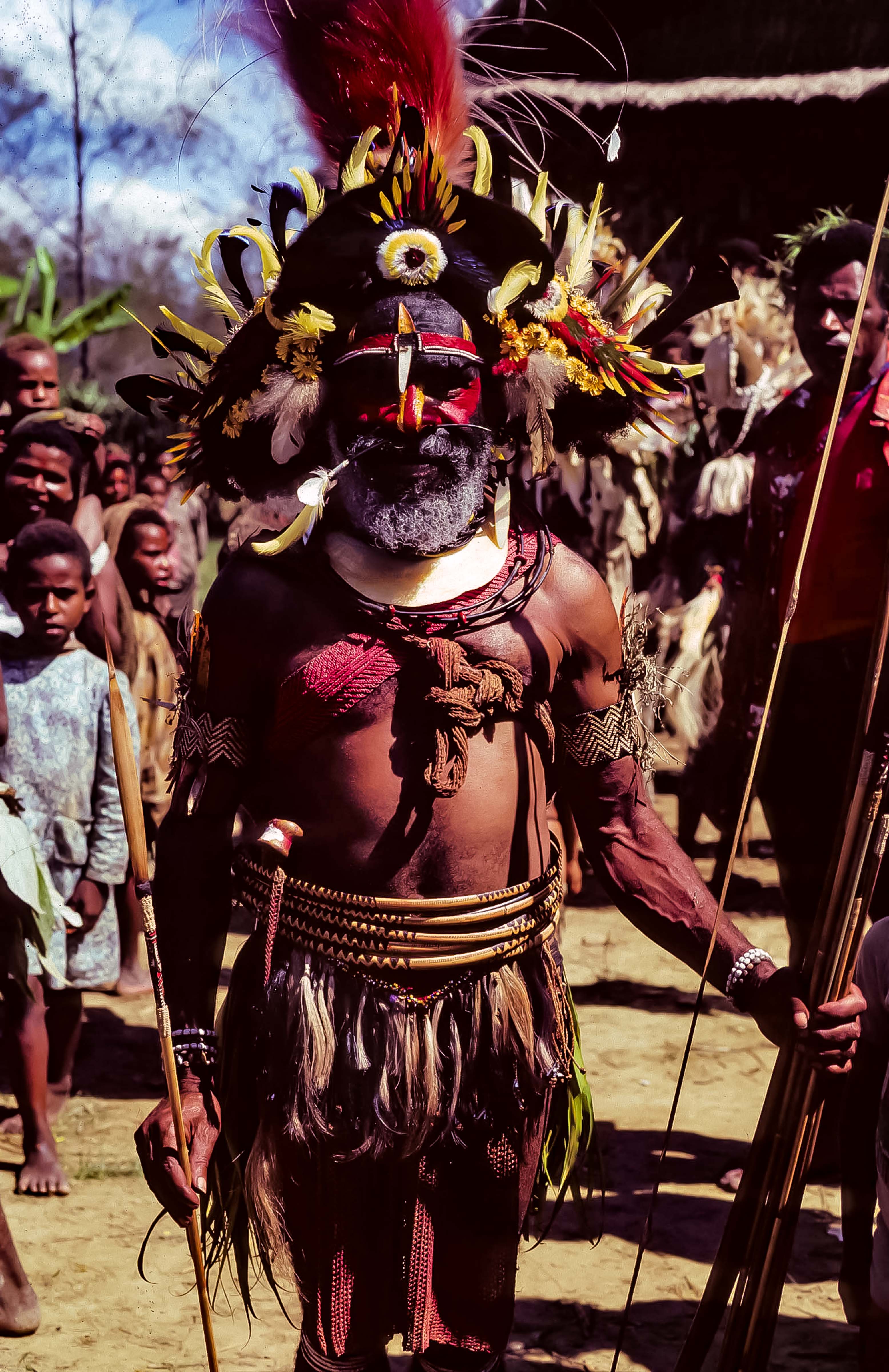 Papua New Guinea, Huli Bik Man, 1983