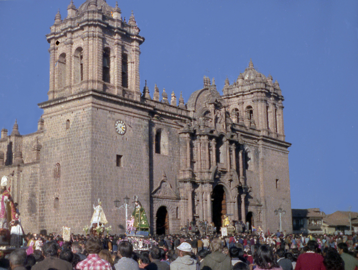 Peru, Cuzco, Church of the Jesuits, Lord of The Earthquakes Festival, 1979 –