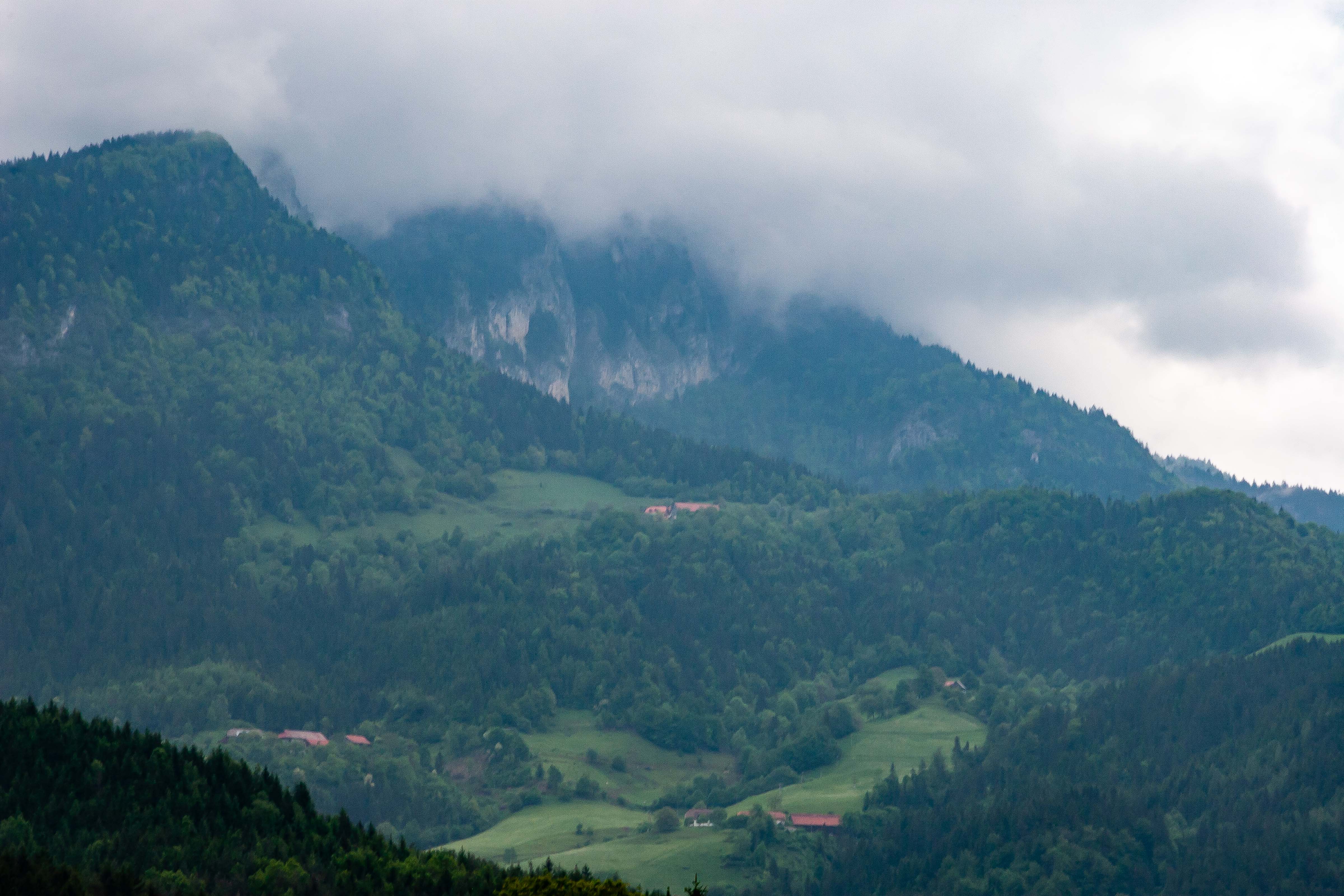 Slovenia, Ljubno Prov, Cloudy Mountain, 2006, IMG 8341