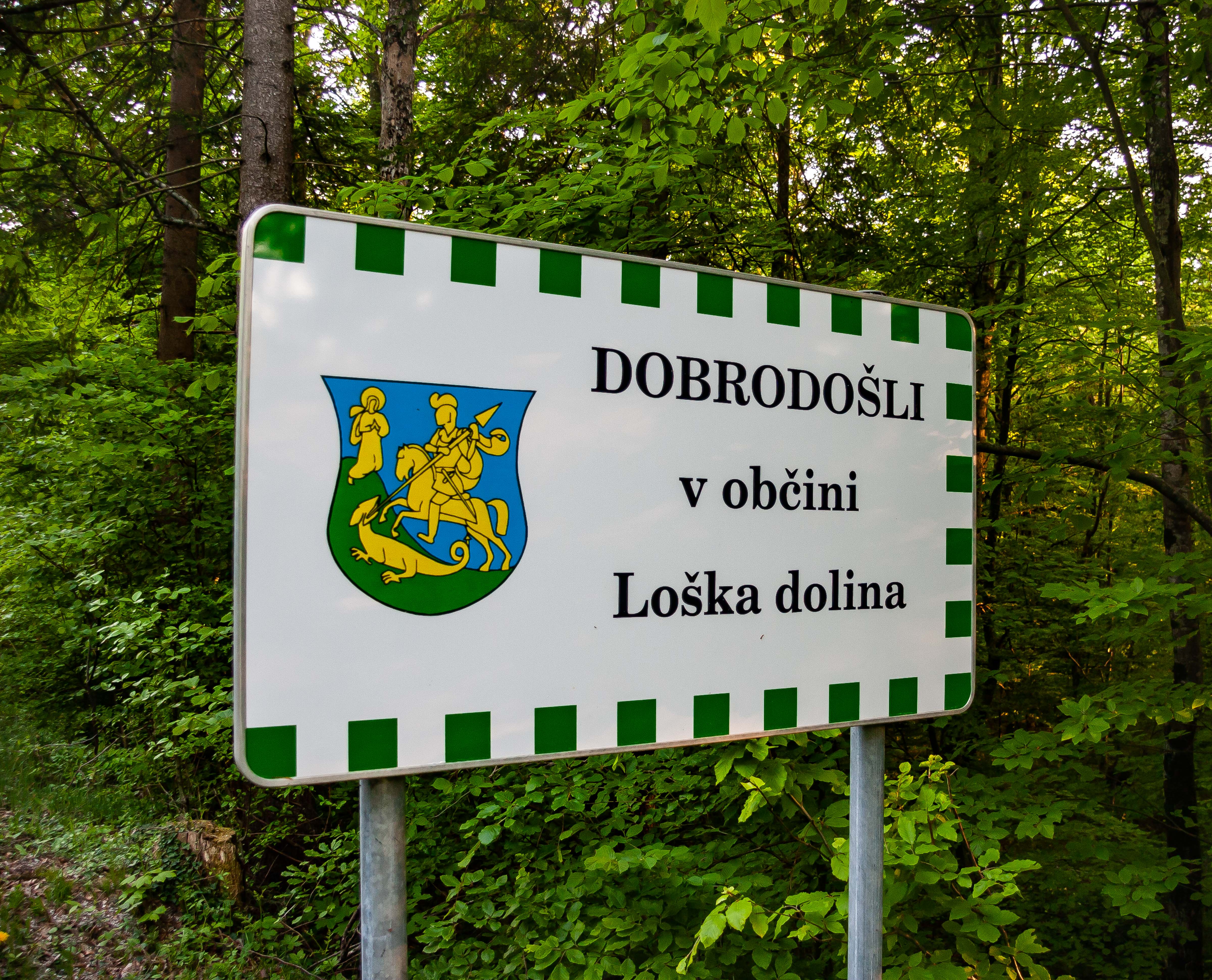 Slovenia, Loska Dolina Prov, Dobrodosli V Obcina Loska Dolina, 2006, IMG 7115