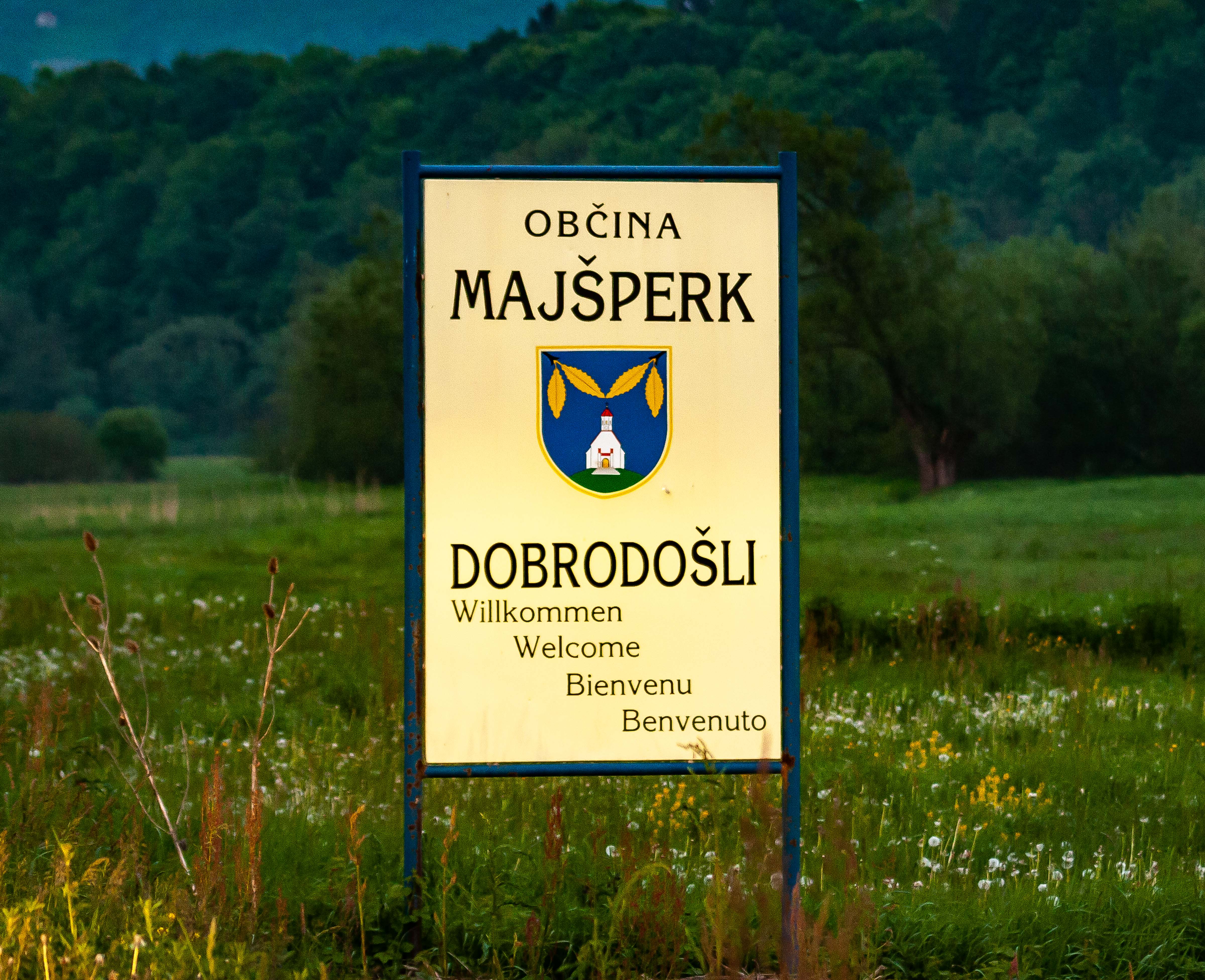 Slovenia, Majsperk Prov, Welcome To Majsperk Obcina, 2006, IMG 5519
