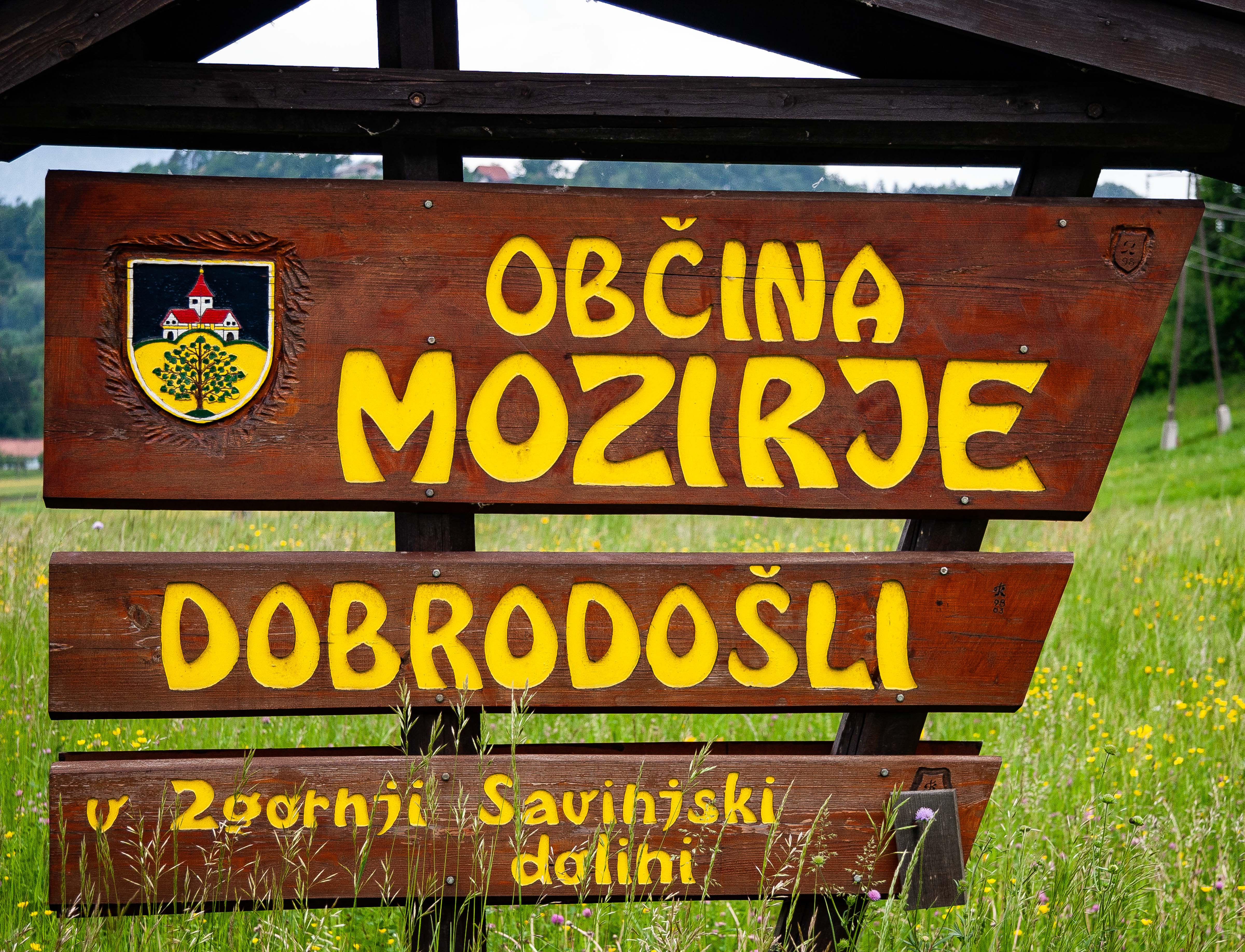 Slovenia, Mozirje Prov, Dobrodosli Obcina Mozirje, 2006, IMG 8185