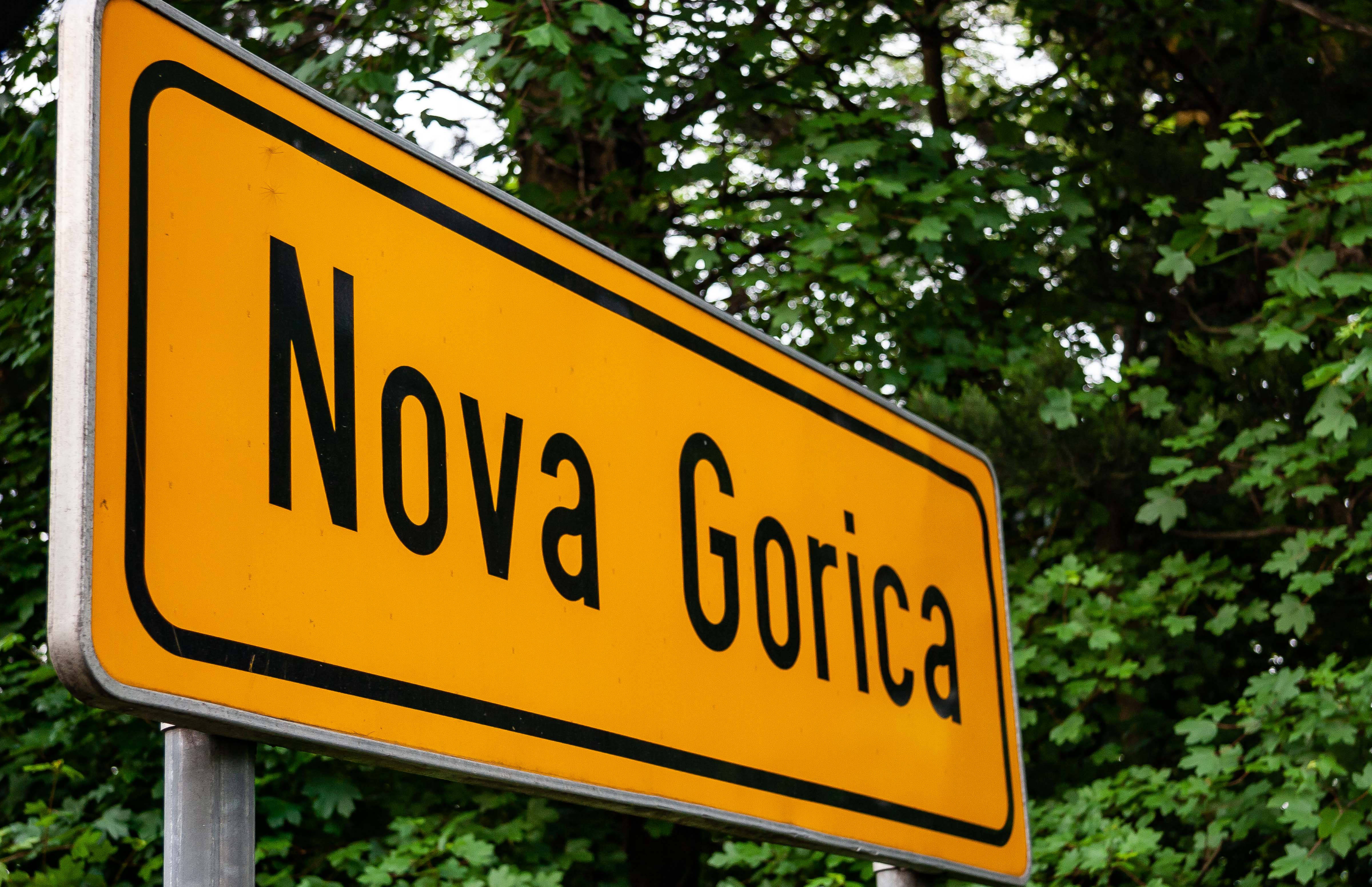 Slovenia, Nova Gorica Prov, Nova Gorica Sign, 2006, IMG 6814