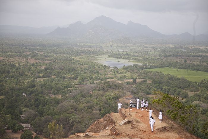 Sri Lanka, Matale Prov, View From Sirigaya Temple, 2010, IMG 270