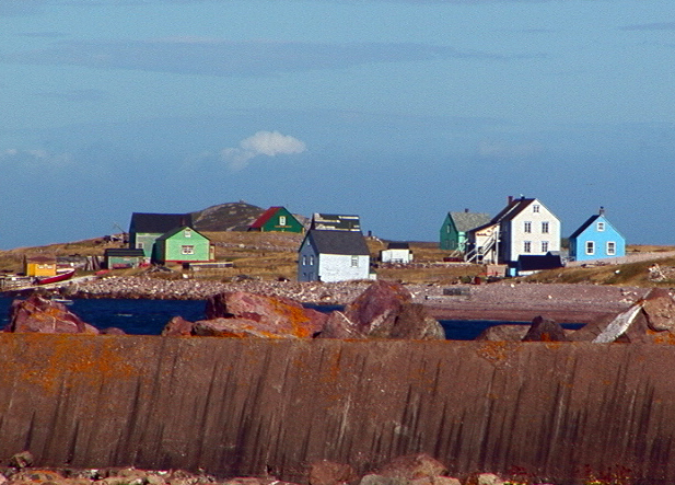 Saint Pierre and Miquelon, Village Houses, 2000