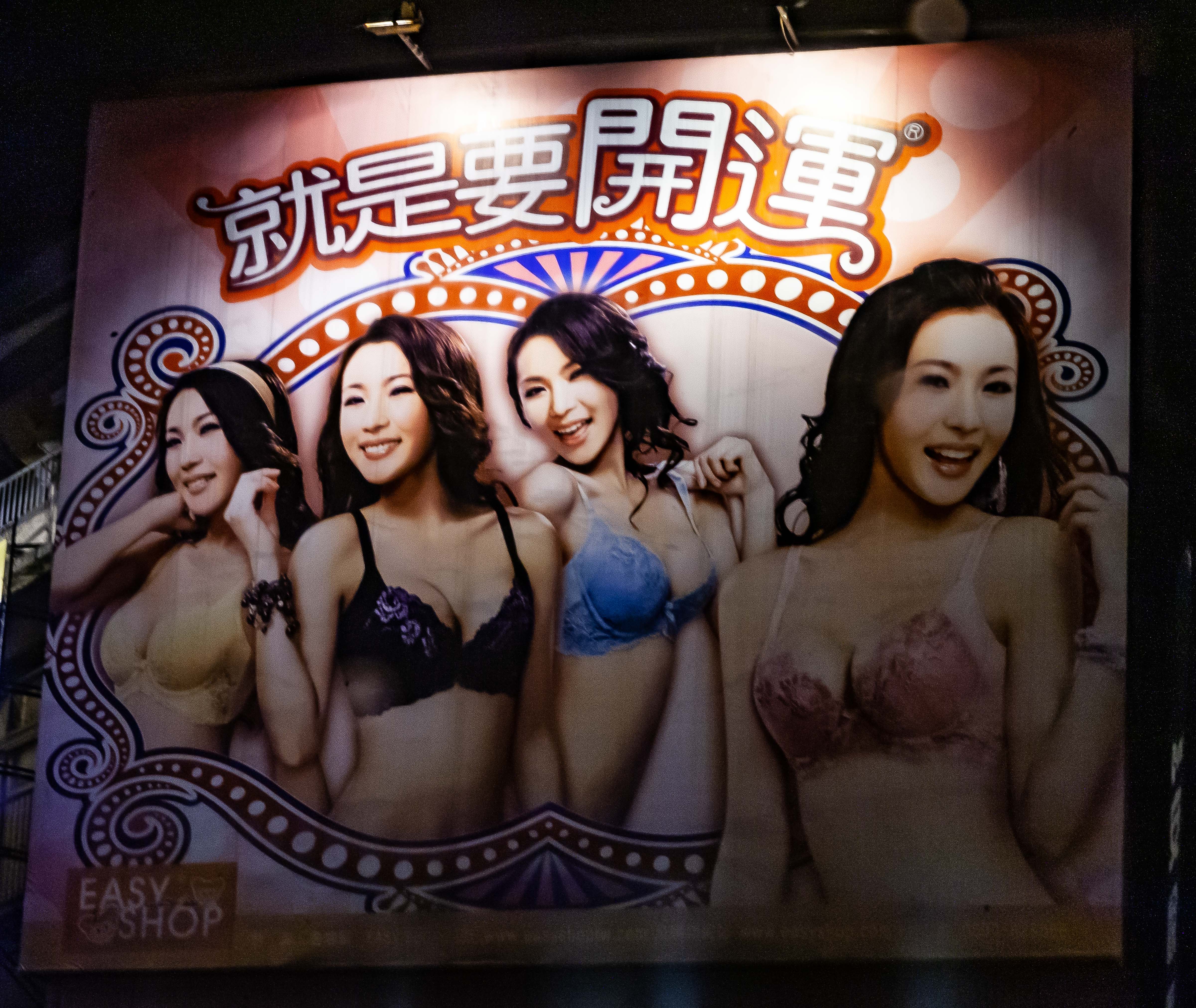Taiwan, Keelung County Prov, Girl Advertisement, 2009, IMG 3519