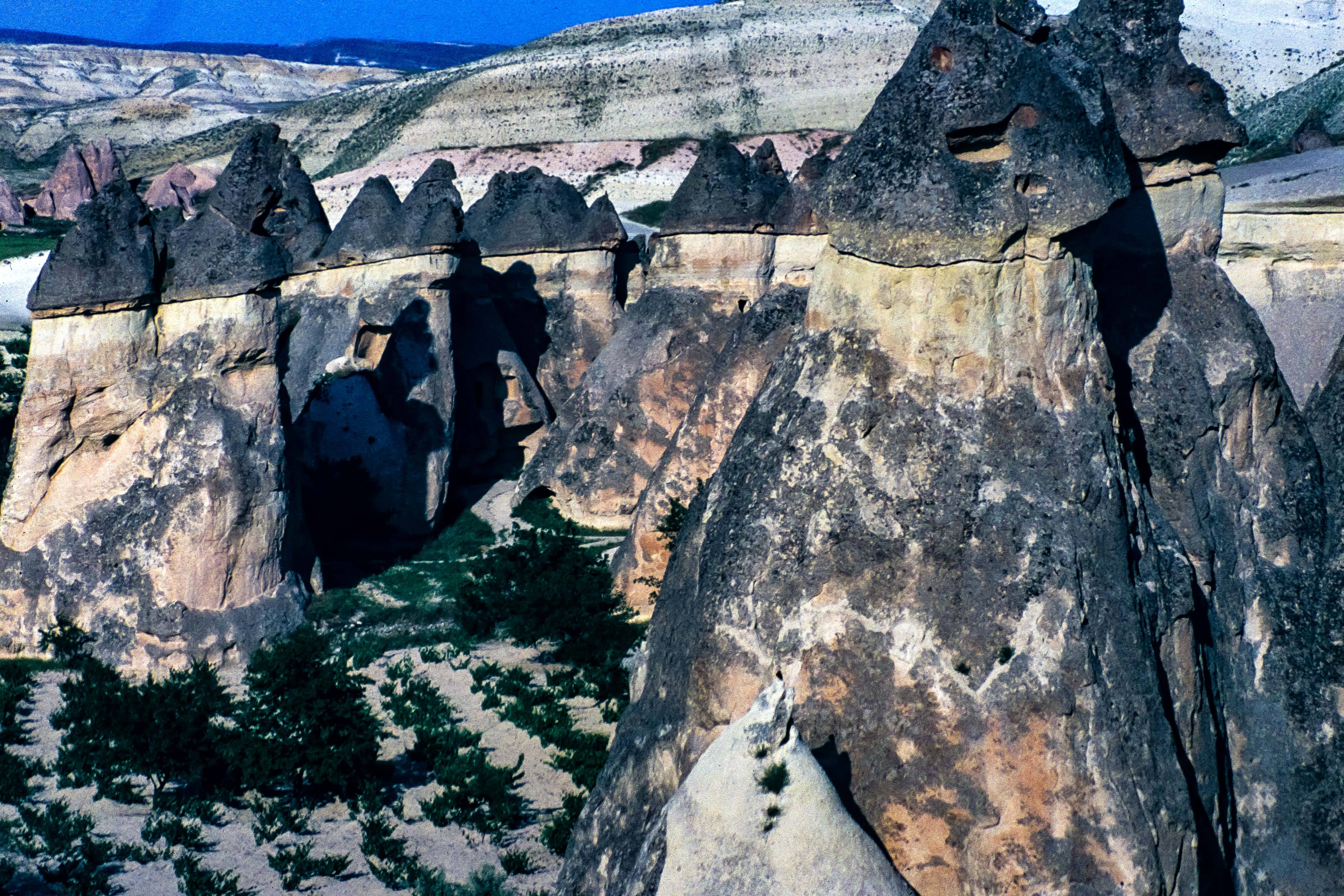 Turkey, Cappadocia, Gnome Caps, 1984