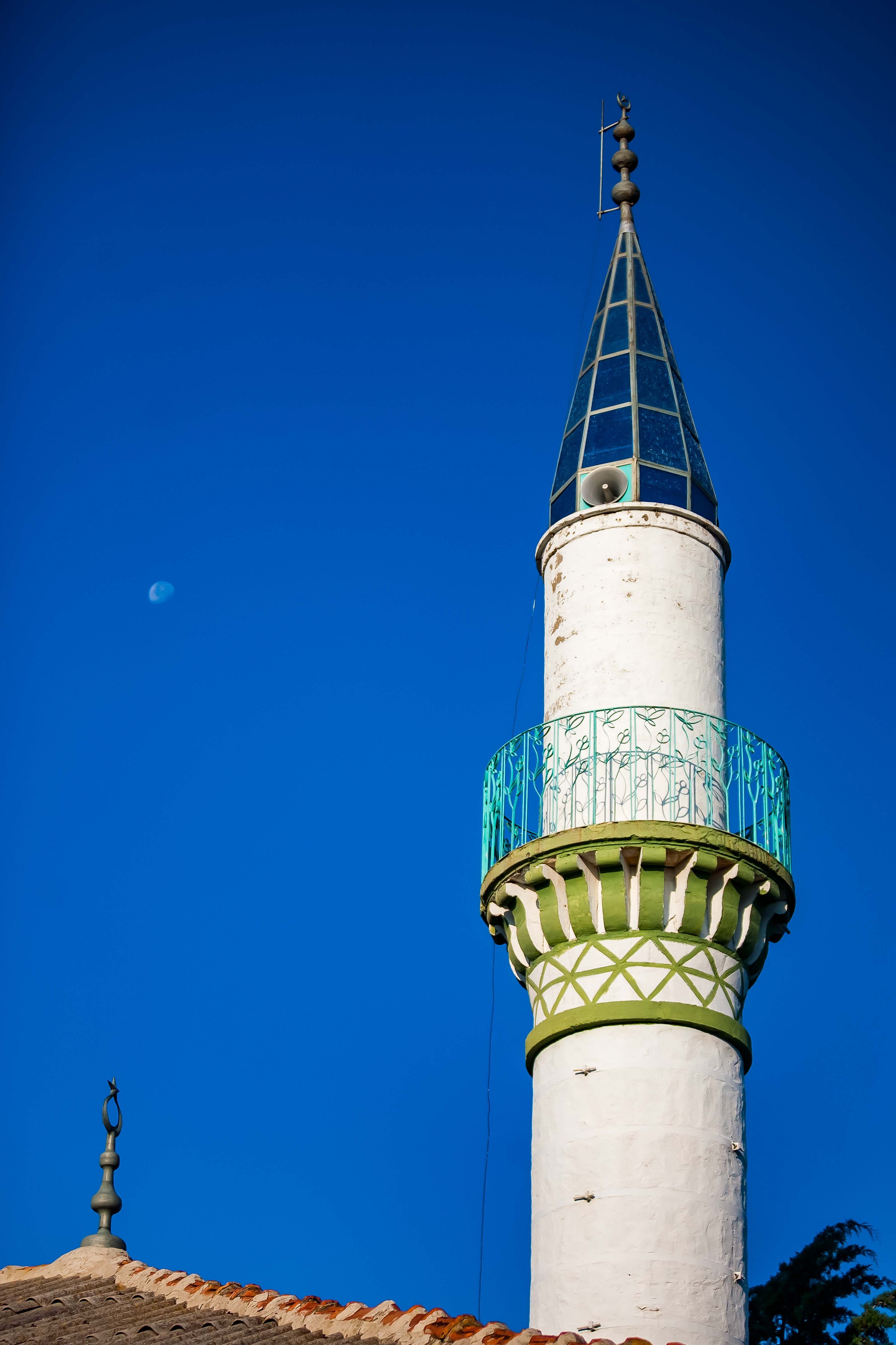 Turkey, Usak Prov, Minaret, 2010, IMG 9838