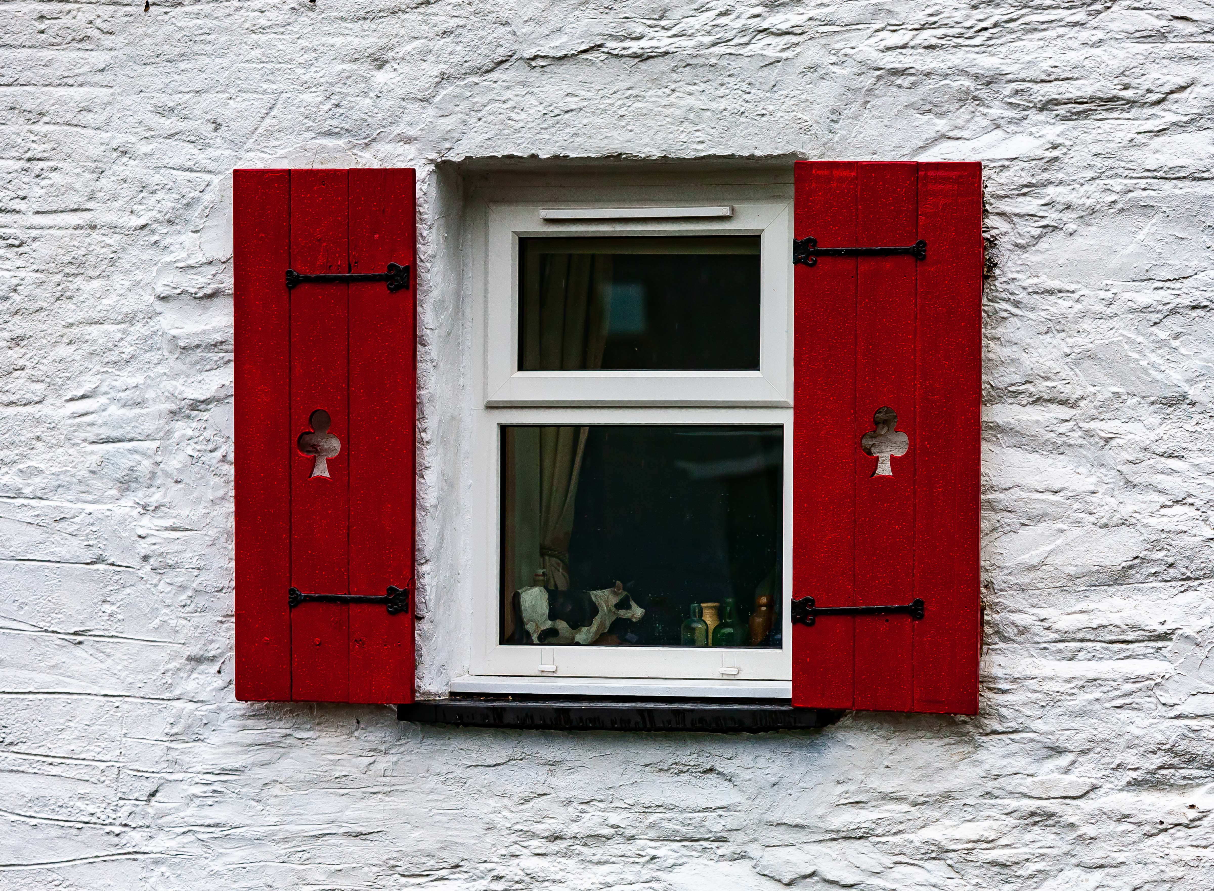 UK, Ceredigion Prov, Felin Garreg Window, 2009, IMG 5722