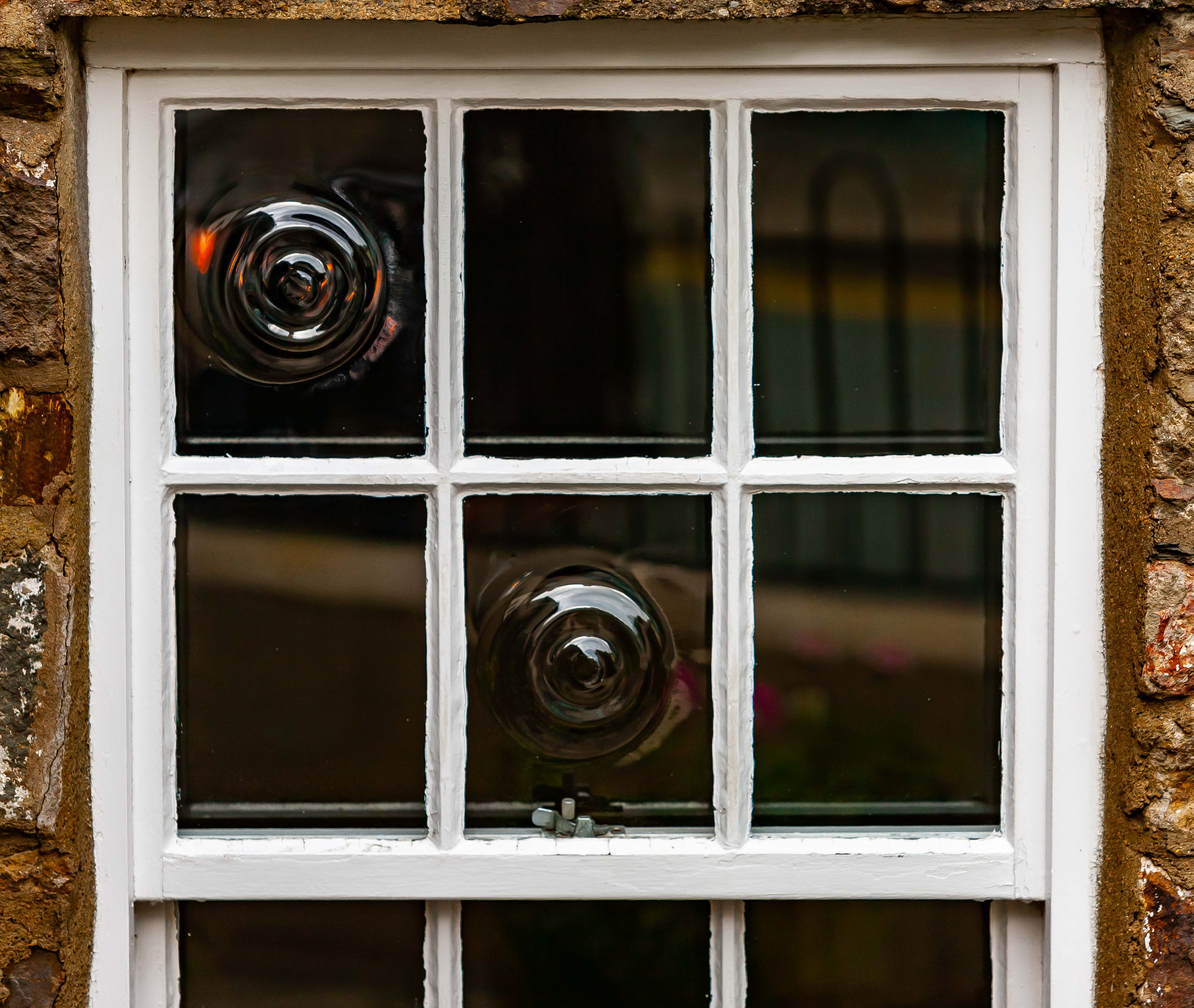UK, Pembrokeshire Prov, Beveled Window, 2009, IMG 5485