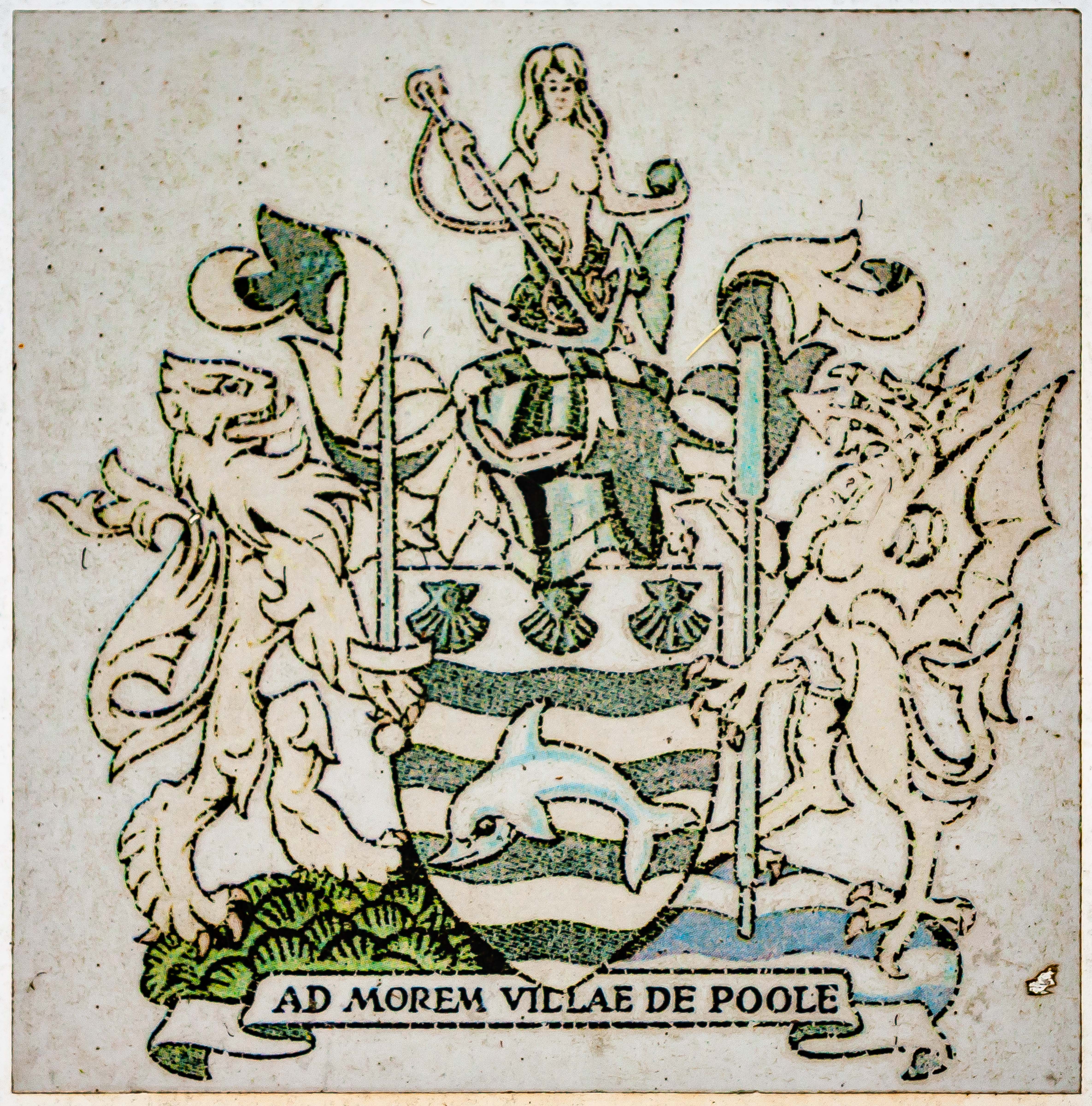 UK, Poole Prov, Coat Of Arms, 2009, IMG 4322