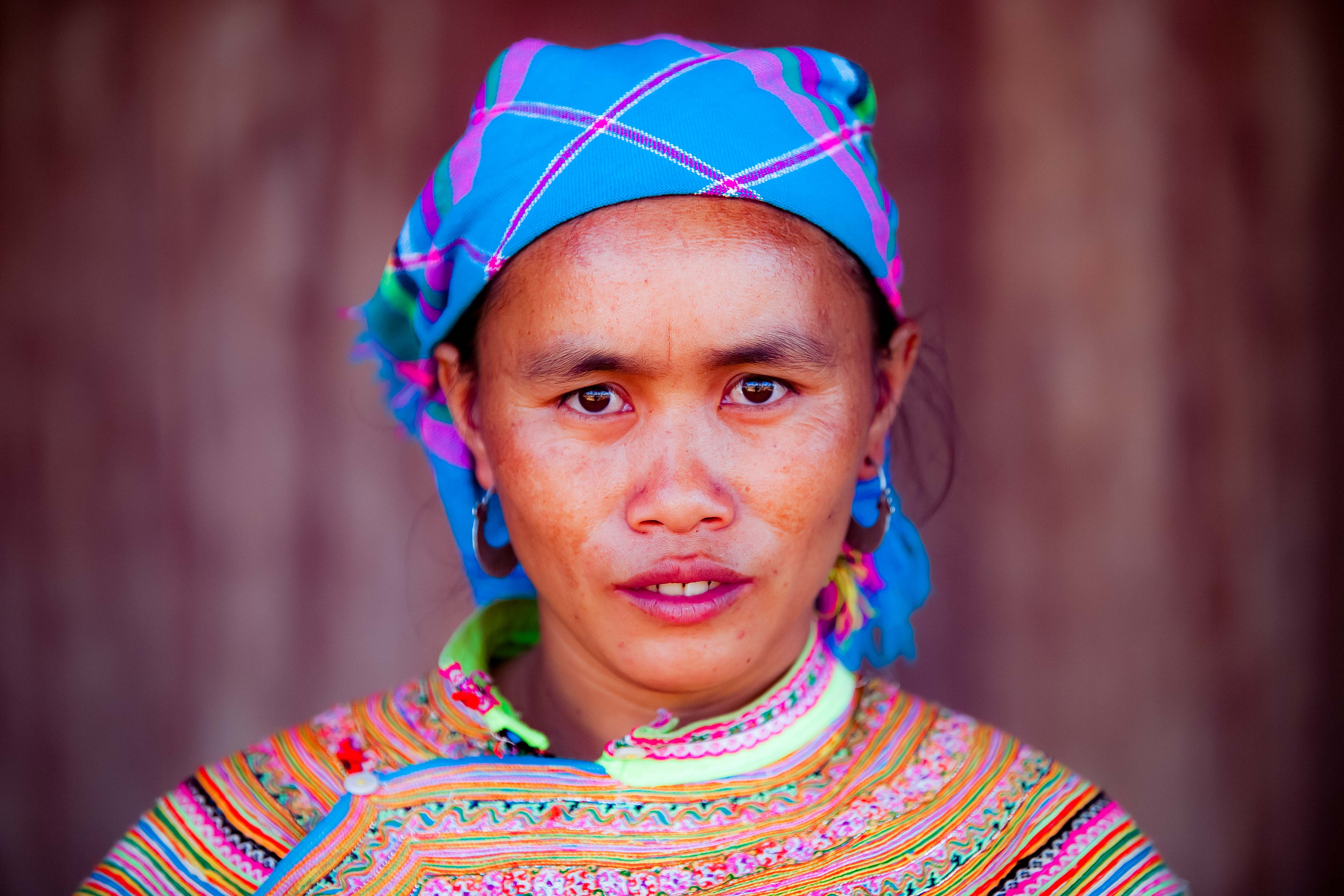 Vietnam, BinhPhuoc Prov, Tribal Clothes, 2010, img_0372