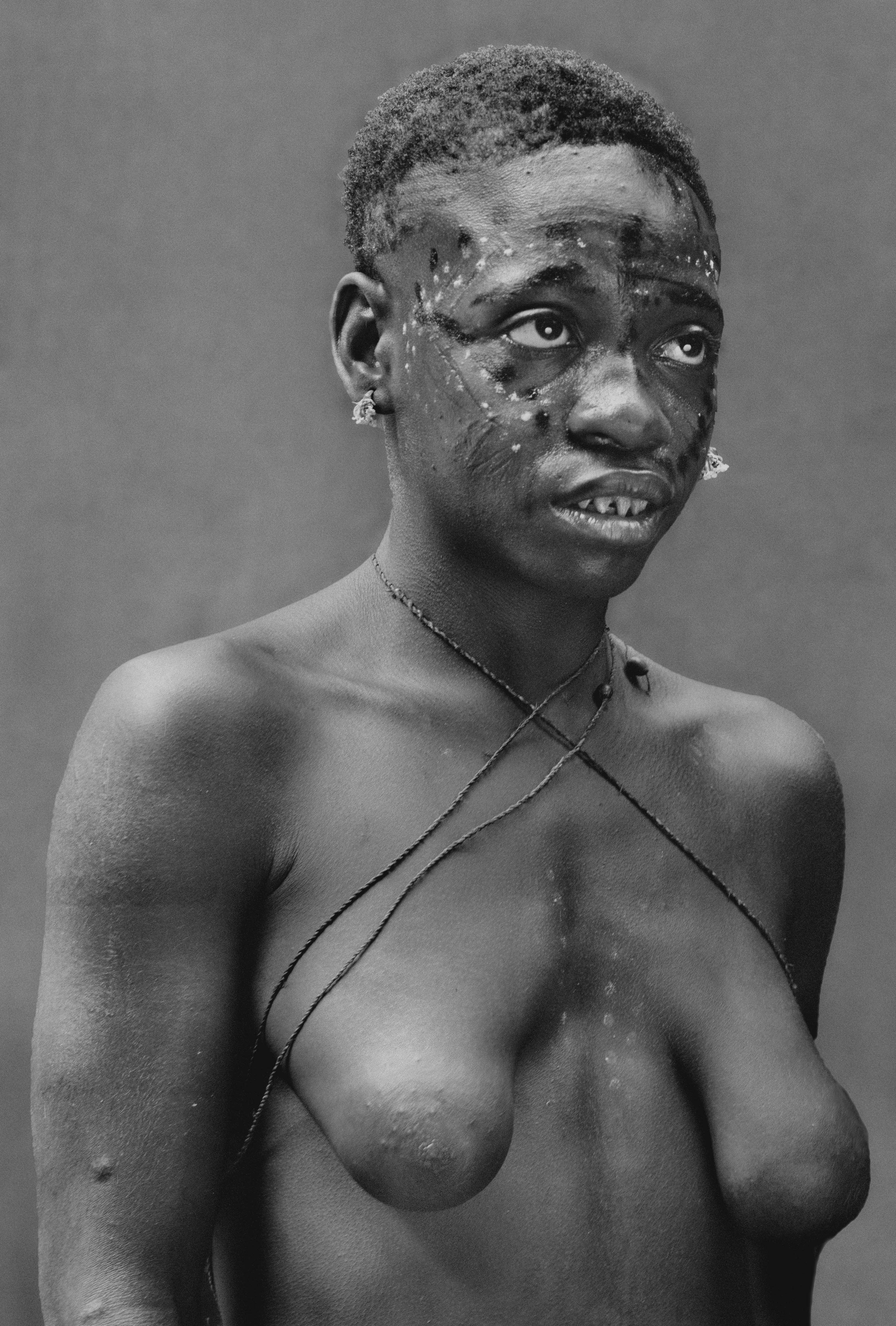 Bayanga Pygmy Girl with Sharpened Teeth